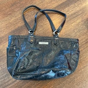 Black coach bag